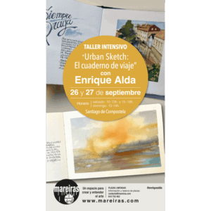 taller de cuadernos de viaje urban sketching mareiras enrique alda